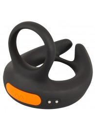 Черный вибростимулятор мошонки RC Scrotum Stimulator with Vibration - Orion - в Ноябрьске купить с доставкой