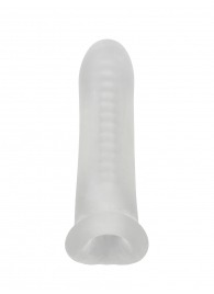 Белый фаллоудлинитель Striker - 13,5 см. - Lola Games - в Ноябрьске купить с доставкой