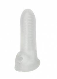 Белый фаллоудлинитель Striker - 13,5 см. - Lola Games - в Ноябрьске купить с доставкой