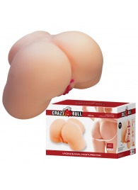 Телесный мастурбатор с 2 любовными отверстиями Olivia - Baile - в Ноябрьске купить с доставкой