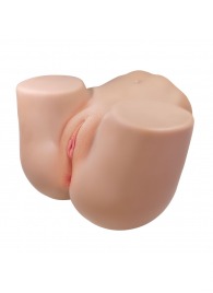 Телесный мастурбатор Julia с 2 любовными тоннелями - Baile - в Ноябрьске купить с доставкой