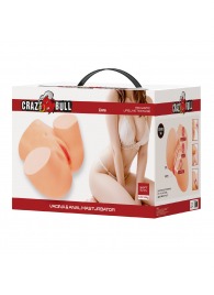 Телесный мастурбатор Liora с вибрацией - Baile - в Ноябрьске купить с доставкой