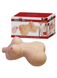 Телесный мастурбатор-торс Diana - Baile - в Ноябрьске купить с доставкой