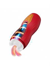 Интерактивный мастурбатор Solara с нагревом, вибрацией и поступательными движениями - Shots Media BV - в Ноябрьске купить с доставкой