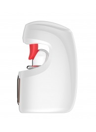 Белый мастурбатор с язычком и возвратно-поступательными движениями - Secwell - в Ноябрьске купить с доставкой