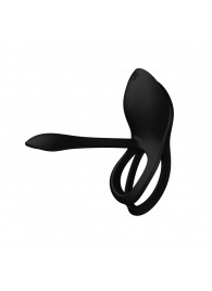 Черное эрекционное виброкольцо Bayek с пультом ДУ - Zalo - в Ноябрьске купить с доставкой