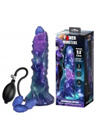 Фиолетовый яйцеродящий фаллоимитатор Duskwalker Sentinal на присоске - 22,4 см. - Baile - купить с доставкой в Ноябрьске