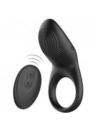 Черное эрекционное виброкольцо с пультом ДУ - Ibiza - в Ноябрьске купить с доставкой