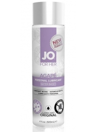 Женский лубрикант на водной основе JO AGAPE LUBRICANT ORIGINAL - 120 мл. - System JO - купить с доставкой в Ноябрьске