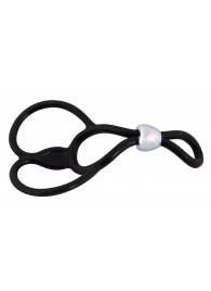 Лассо с подхватом мошонки Triple Ball-und Cockring - Orion - в Ноябрьске купить с доставкой
