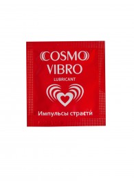 Пробник женского стимулирующего лубриканта на силиконовой основе Cosmo Vibro - 3 гр. - Биоритм - купить с доставкой в Ноябрьске
