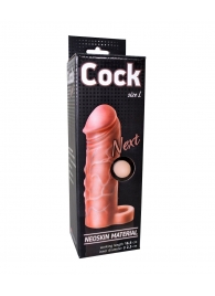 Фаллоудлинитель с кольцом COCK size L - 16,5 см. - LOVETOY (А-Полимер) - в Ноябрьске купить с доставкой