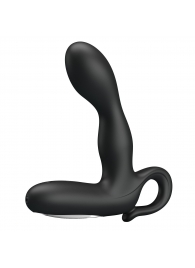 Чёрный вибростимулятор простаты Barrack - Baile - в Ноябрьске купить с доставкой