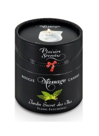 Массажная свеча с ароматом иланг-иланга и пачули Jardin Secret Des Iles Ylang/pat - 80 мл. - Plaisir Secret - купить с доставкой в Ноябрьске