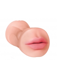 Двусторонний мастурбатор Goddess of Love - вагина и ротик - Lola Games - в Ноябрьске купить с доставкой