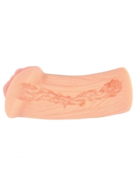 Реалистичный мастурбатор-вагина телесного цвета Elegance - KOKOS - в Ноябрьске купить с доставкой