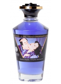 Массажное интимное масло с ароматом экзотических фруктов - 100 мл. - Shunga - купить с доставкой в Ноябрьске