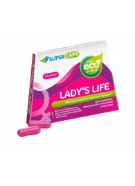 Возбуждающие капсулы Ladys Life - 14 капсул (0,35 гр.) - SuperCaps - купить с доставкой в Ноябрьске