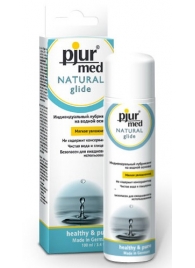 Нейтральный лубрикант на водной основе pjur MED Natural glide - 100 мл. - Pjur - купить с доставкой в Ноябрьске