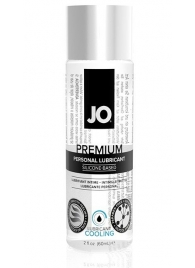 Охлаждающий лубрикант на силиконовой основе JO Personal Premium Lubricant Cooling - 60 мл. - System JO - купить с доставкой в Ноябрьске