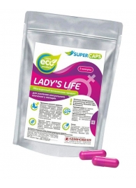 Возбуждающие капсулы Ladys Life - 2 капсулы (0,35 гр.) - SuperCaps - купить с доставкой в Ноябрьске