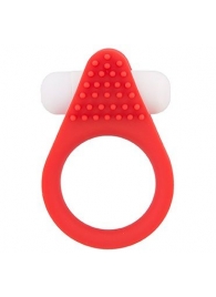 Красное эрекционное кольцо LIT-UP SILICONE STIMU RING 1 RED - Dream Toys - в Ноябрьске купить с доставкой