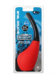 Анальный душ MENZSTUFF 310ML ANAL DOUCHE RED/BLACK - Dream Toys - купить с доставкой в Ноябрьске