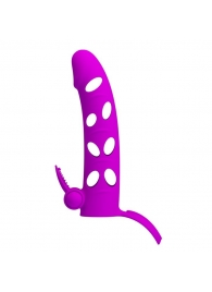 Насадка с закрытой головкой и виброэлементом для клиторального массажа - Baile - в Ноябрьске купить с доставкой