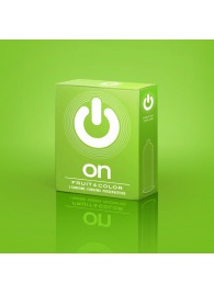 Цветные ароматизированные презервативы ON) Fruit   Color - 3 шт. - ON) - купить с доставкой в Ноябрьске