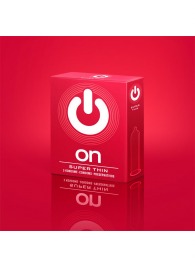 Супертонкие презервативы ON) Super Thin - 3 шт. - ON) - купить с доставкой в Ноябрьске