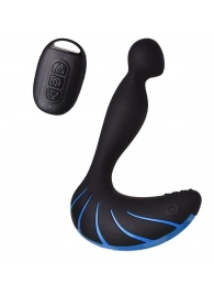 Чёрно-синий массажер простаты Erotist Third - Erotist Adult Toys - в Ноябрьске купить с доставкой