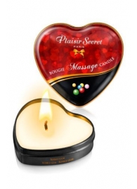 Массажная свеча с ароматом бубль-гума Bougie Massage Candle - 35 мл. - Plaisir Secret - купить с доставкой в Ноябрьске