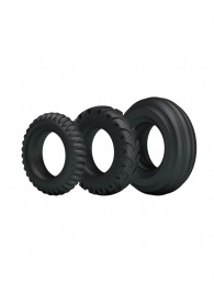 Набор из 3 эрекционных колец различного размера - Baile - в Ноябрьске купить с доставкой