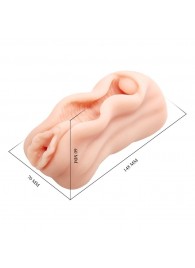 Реалистичная вагина-мастурбатор с необычным дизайном - Baile - в Ноябрьске купить с доставкой