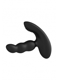 Черный силиконовый стимулятор простаты Levett Nitoc с пультом ДУ - Levett - в Ноябрьске купить с доставкой