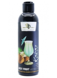 Интимный гель на водной основе JUICY FRUIT с ароматом кокоса - 200 мл. - БиоМед - купить с доставкой в Ноябрьске