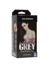 Мастурбатор-вагина Sasha Grey UltraSKYN Cream Pie Pocket Pussy - Doc Johnson - в Ноябрьске купить с доставкой