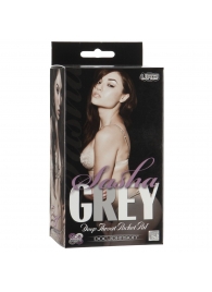 Мастурбатор-ротик с язычком SASHA GREY - Doc Johnson - в Ноябрьске купить с доставкой