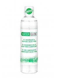 Гель-смазка 2-в-1 MASSAGE   LUBRICANT ALOE VERA - 300 мл. - Waterglide - купить с доставкой в Ноябрьске