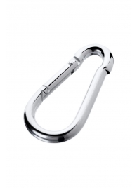 Серебристый карабин TOYFA Metal - ToyFa - купить с доставкой в Ноябрьске