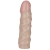 Рельефная насадка для трусиков Vac-U-Lock 6  Raging hard-On Dong - 14,7 см. - Doc Johnson - купить с доставкой в Ноябрьске