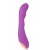 Фиолетовый силиконовый вибромассажер - 22,2 см. - Cosmo