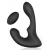 Черный силиконовый вибромассажер простаты с пультом ДУ - Sex Expert - в Ноябрьске купить с доставкой
