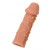 Телесная реалистичная насадка KOKOS Extreme Sleeve 06 с дополнительной стимуляцией - 12,7 см. - KOKOS - в Ноябрьске купить с доставкой