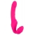 Розовый безремневой страпон с вибрацией - Orion - купить с доставкой в Ноябрьске
