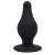 Черная малая анальная пробка SileXD - 7,2 см. - Adrien Lastic