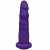 Фиолетовая реалистичная насадка-плаг - 16,2 см. - LOVETOY (А-Полимер) - купить с доставкой в Ноябрьске