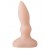 Телесный анальный плаг с каплевидным кончиком - 10 см. - LOVETOY (А-Полимер)