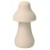 Молочный перезаряжаемый клиторальный стимулятор-грибочек Protruding Mushroom - CNT