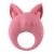 Розовое перезаряжаемое эрекционное кольцо Kitten Kiki - Lola Games - в Ноябрьске купить с доставкой